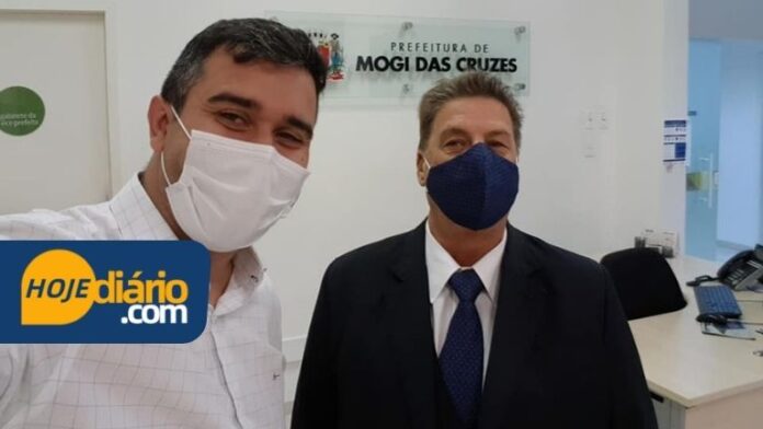 Advogado José Beraldo e Prefeito Caio Cunha