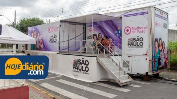 Carreta da Mamografia Itaquaquecetuba