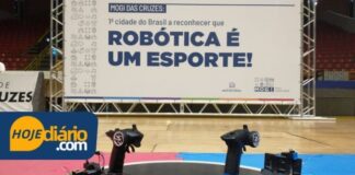 Ginásio Hugo Ramos, em Mogi das Cruzes, recebe campeonato internacional de robótica até sábado (23)