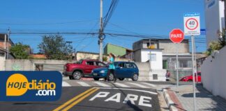 Obra de revitalização da rua Campinas, em Poá, é concluída