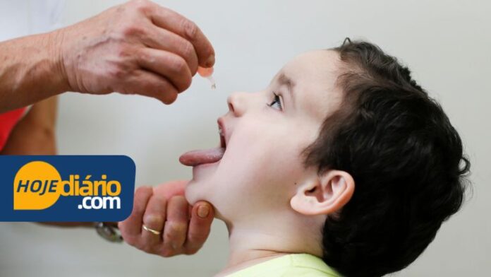 Vacinação paralisia infantil mogi