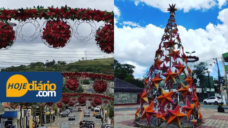 Preparativos para o Guararema Cidade Natal, que começa em 6 de dezembro, já  chamam a atenção na cidade; Veja imagens | Hoje Diário