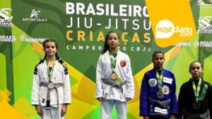 Jovem moradora da região do Alto Tietê, de 12 anos, conquista Campeonato Brasileiro de Jiu-Jitsu