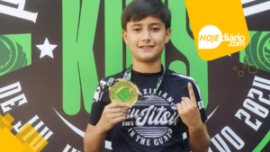 Jovem atleta de 11 anos, morador de Poá, se destaca no Jiu-Jitsu e já coleciona títulos