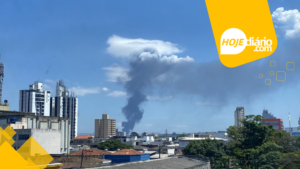 Forte fumaça de incêndio em Itaquaquecetuba atinge Suzano e outras cidades da região do Alto Tietê nesta quarta (27)