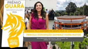 Prêmio Guará – Destaques do Ano: Priscila Gambale é premiada pela reeleição histórica e "batalhada" em Ferraz de Vasconcelos