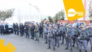 forças de segurança Suzano