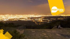 pico do urubu Mogi das Cruzes noite