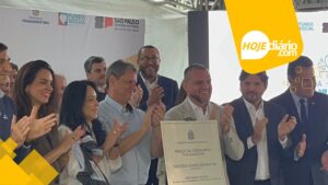 Governador Tarcísio de Freitas realiza inauguração na região: Praça da Cidadania, uma das maiores e mais completas do Estado, é entregue no Marengo, em Itaquaquecetuba