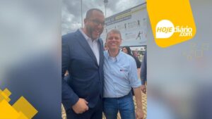 Saulo Souza Poá e Governador Tarcísio de Freitas