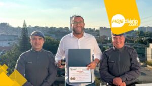 Saulo Souza Poá ganha medalha da Polícia