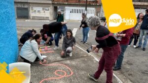 Escola de Suzano recebe intervenção artística por meio do Programa Prevenir a Violência