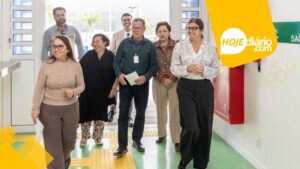 Em visita às obras em creche de Mogi das Cruzes, prefeita prevê aumento em vagas na unidade