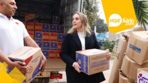 Suzano recebe doação de cestas básicas e roupas de empresa da cidade; doações serão direcionadas a famílias em situação de vulnerabilidade