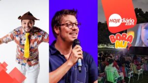 Bora Ali? Fábio Porchat em Suzano, cinema gratuito ao ar livre e Matheus Ceará em Mogi das Cruzes são os destaques do fim de semana; assista