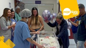 Bebê prematura recebe alta após mais de cem dias de desafios na UTI Neonatal do Hospital e Maternidade de Suzano