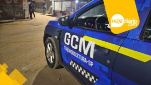 Operação Tráfico Zero: GCM de Itaquaquecetuba fecha ponto de tráfico em comércio e apreende arma GCM de Itaquaquecetuba