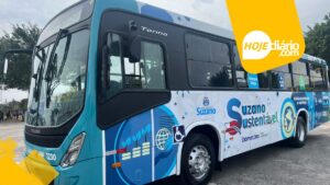 Assista: Prefeitura de Suzano apresenta primeiro ônibus movido a biometano; coletivo será utilizado a partir deste sábado (04) com economia de até 60 mil litros de diesel por ano