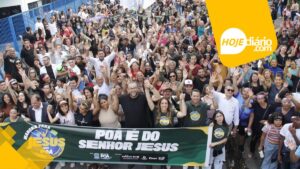 Marcha para Jesus 2025 em Poá reúne milhares de pessoas e grandes nomes do mundo gospel Marcha para Jesus Poá 202