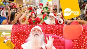 Chegada do Papai Noel anima o Suzano Shopping neste domingo (09) com atrações gratuitas Natal Suzano Shopping