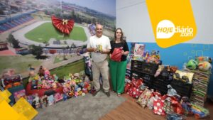 Doação brinquedos Fundo Social Suzano