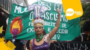 Manifestação paulista mulheres