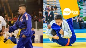 Jovem judoca suzano