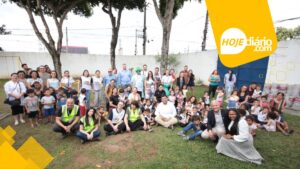 horta pedagógica e ação de sustentabilidade no Monte Cristo