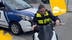 GCM de Mogi das Cruzes prende indivíduo procurado por roubo após identificação por câmeras de segurança com reconhecimento facial da Prefeitura gcm homem preso smart mogi