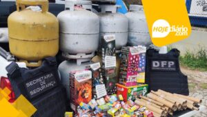 Prefeitura de Mogi das Cruzes apreende fogos de artifício e gás GLP vendidos de forma irregular em Jundiapeba