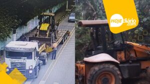 GCM de Ferraz de Vasconcelos recupera máquina furtada da Prefeitura de Mogi das Cruzes