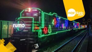 Trem Iluminado de Natal
