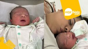 Maria Flor é o primeiro bebê nascido na Santa Casa de Mogi das Cruzes em 2026 Nascida Santa Casa Mogi 2026