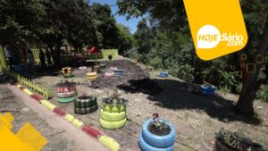 descarte irregulares em áreas de lazer