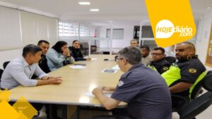 Reunião aconteceu na sede do 17° Batalhão da Polícia Militar