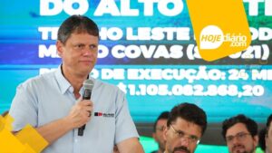 Tarcísio de Freitas em Suzano