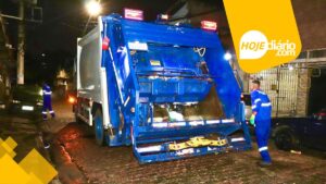 caminhão de lixo Troupe Suzano