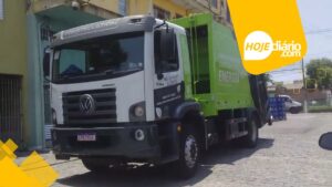 caminhão de lixo renova Suzano