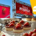 Entrada gratuita: estacionamento do Suzano Shopping receberá a “Festa do Morango – Edição Pudim” entre quinta (02) e domingo (05); variedade de delícias e música ao vivo são destaques